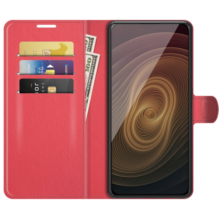 For ZTE Axon 20 5G Litchi Texture Horizontal Flip Protective Case with Holder & Card Slots & Wallet