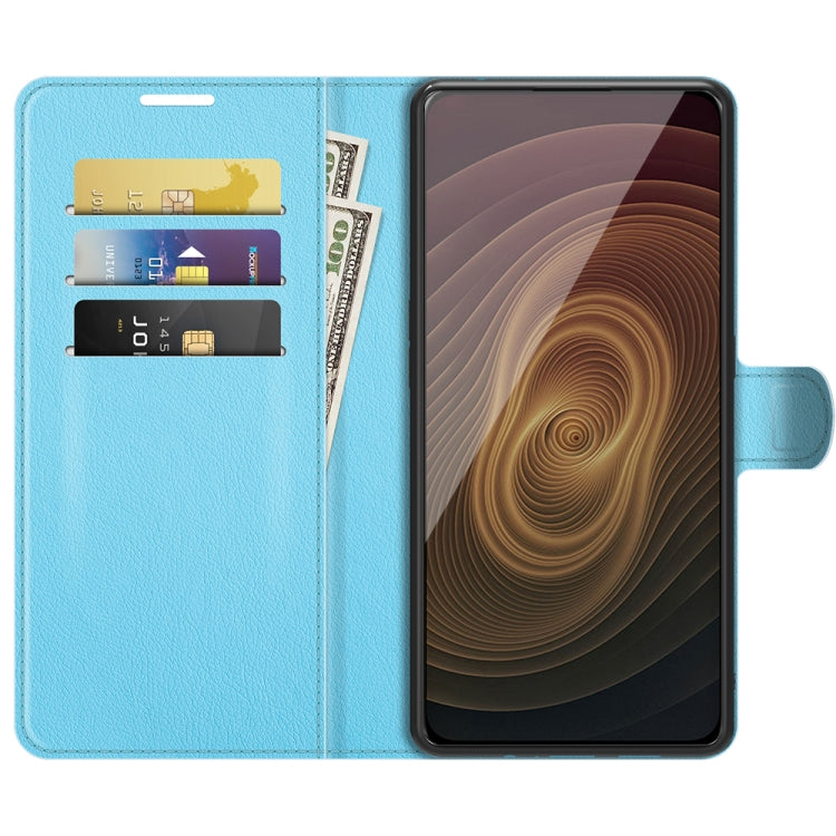 For ZTE Axon 20 5G Litchi Texture Horizontal Flip Protective Case with Holder & Card Slots & Wallet