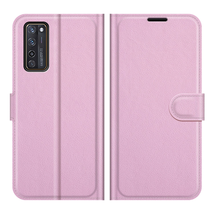 For ZTE Axon 20 5G Litchi Texture Horizontal Flip Protective Case with Holder & Card Slots & Wallet
