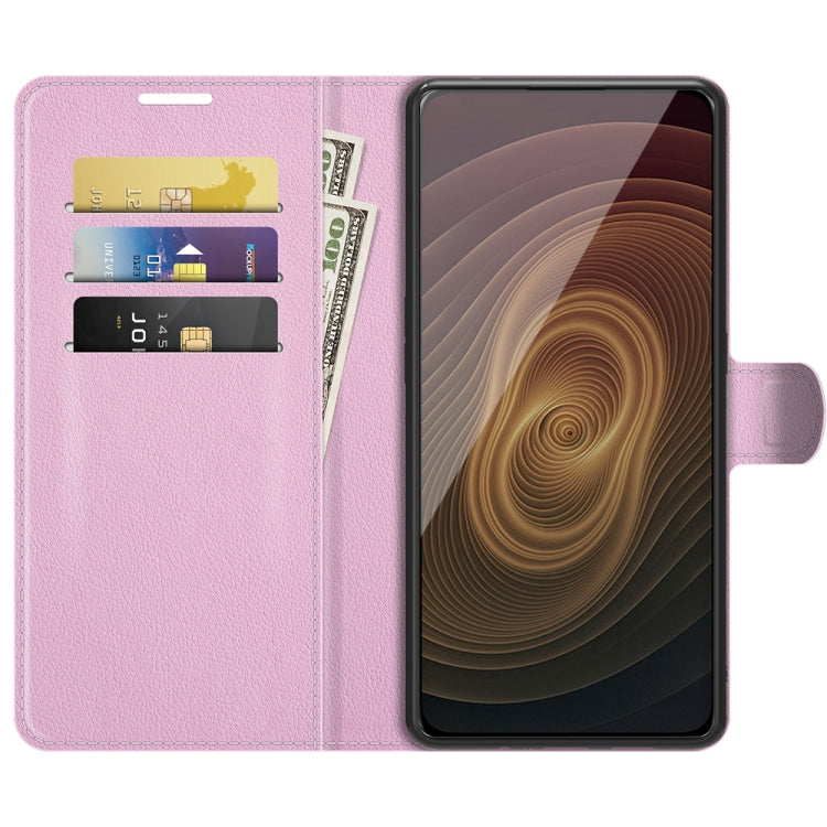 For ZTE Axon 20 5G Litchi Texture Horizontal Flip Protective Case with Holder & Card Slots & Wallet