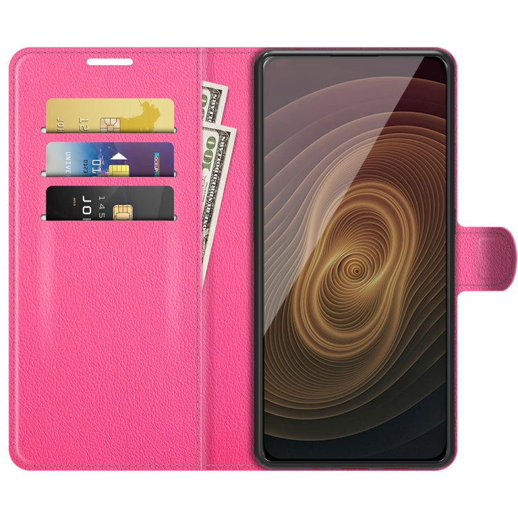 For ZTE Axon 20 5G Litchi Texture Horizontal Flip Protective Case with Holder & Card Slots & Wallet