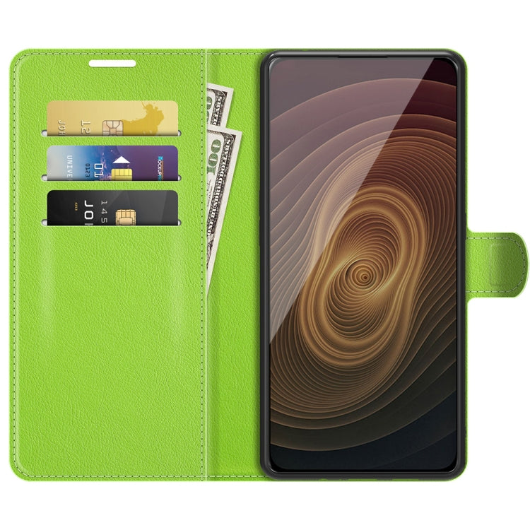 For ZTE Axon 20 5G Litchi Texture Horizontal Flip Protective Case with Holder & Card Slots & Wallet