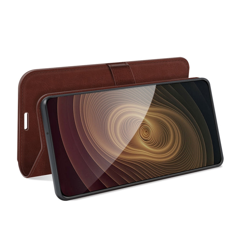 For ZTE Axon 20 5G R64 Texture Single Horizontal Flip Protective Case with Holder & Card Slots & Wallet& Photo Frame