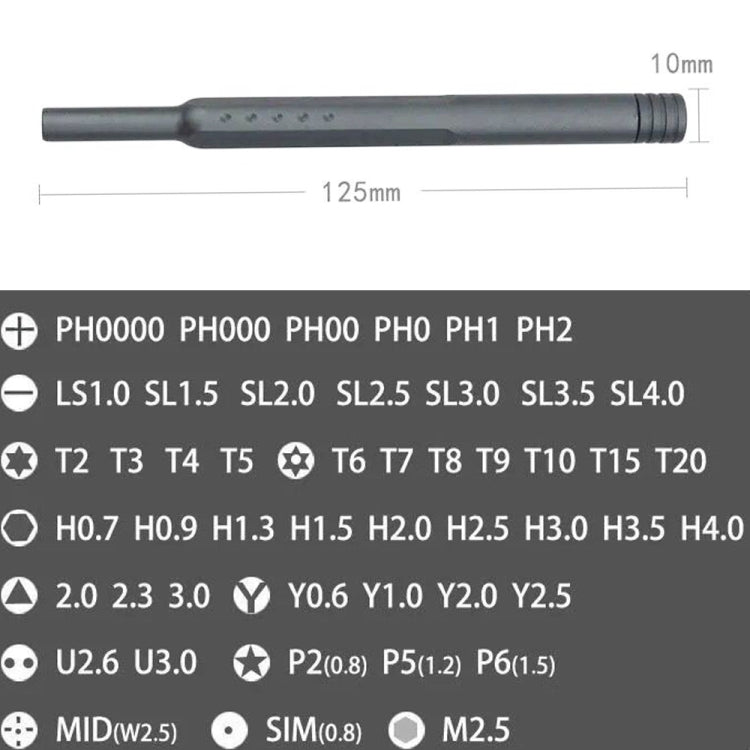 A49 49 in 1 High Quality Screwdriver Set  Mobile Computer Disassembly and Maintenance Tools