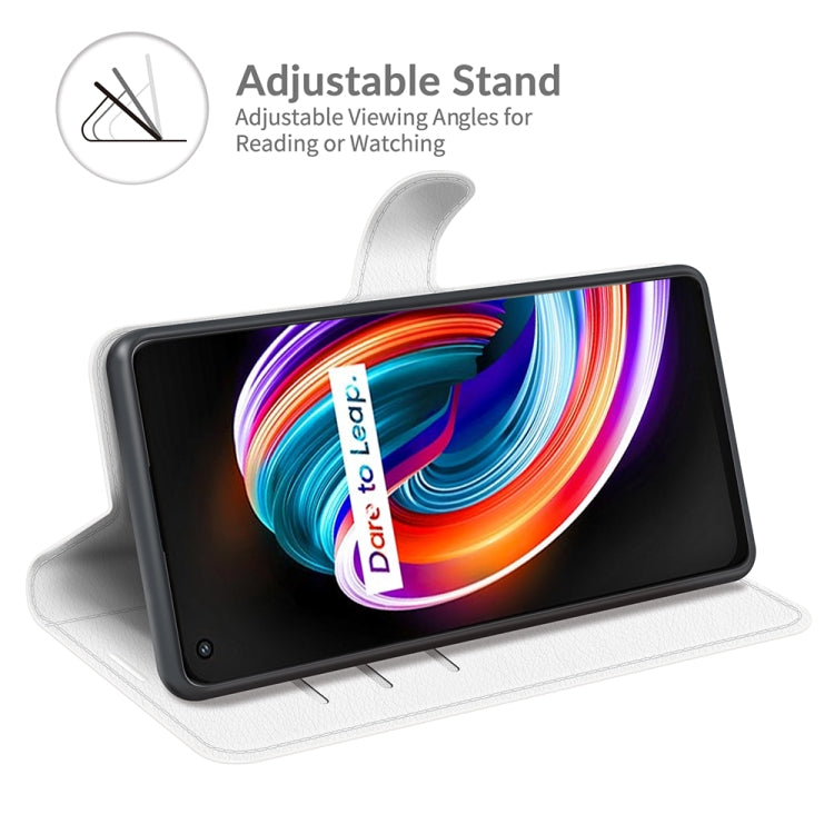 For OPPO Realme Q3 Pro Carnival Litchi Texture Horizontal Flip Protective Case with Holder & Card Slots & Wallet