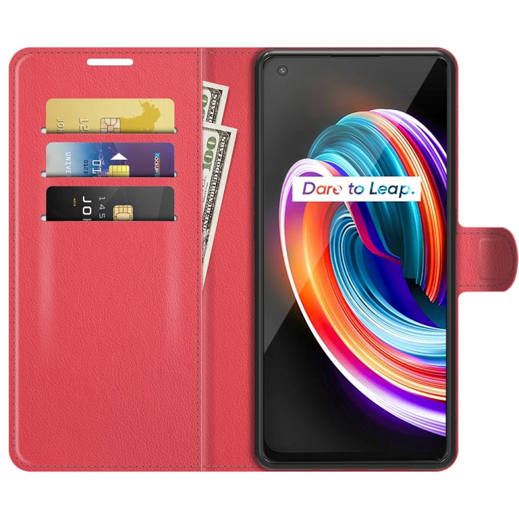 For OPPO Realme Q3 Pro Carnival Litchi Texture Horizontal Flip Protective Case with Holder & Card Slots & Wallet