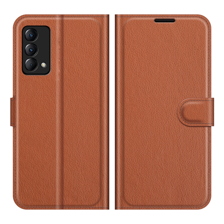 For OPPO Realme Q3 Pro Carnival Litchi Texture Horizontal Flip Protective Case with Holder & Card Slots & Wallet