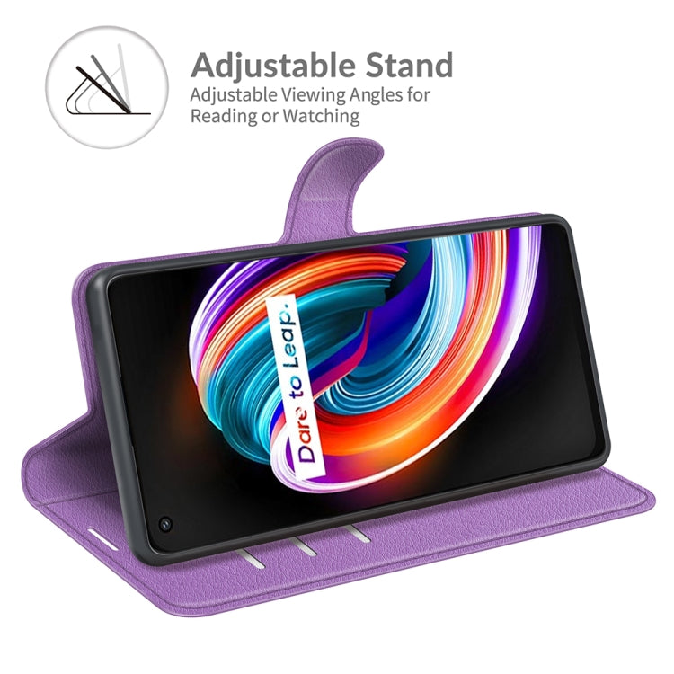 For OPPO Realme Q3 Pro Carnival Litchi Texture Horizontal Flip Protective Case with Holder & Card Slots & Wallet