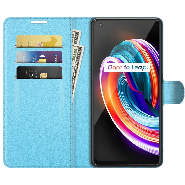 For OPPO Realme Q3 Pro Carnival Litchi Texture Horizontal Flip Protective Case with Holder & Card Slots & Wallet