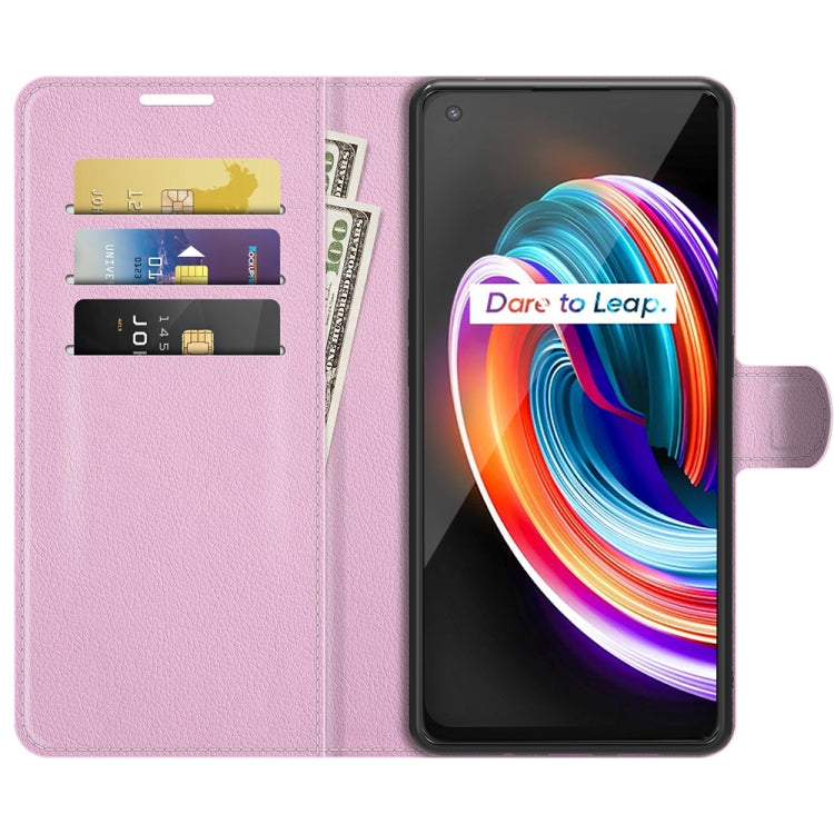 For OPPO Realme Q3 Pro Carnival Litchi Texture Horizontal Flip Protective Case with Holder & Card Slots & Wallet