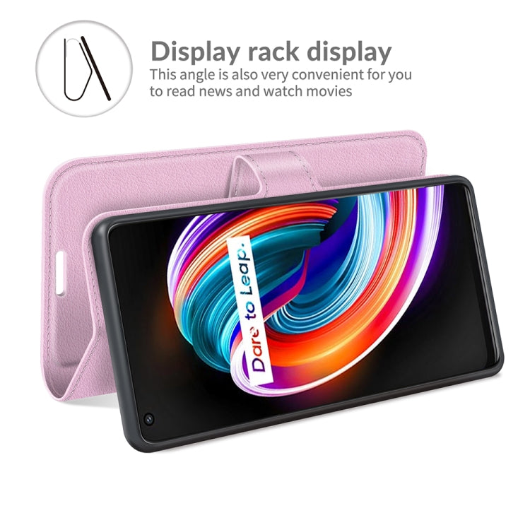 For OPPO Realme Q3 Pro Carnival Litchi Texture Horizontal Flip Protective Case with Holder & Card Slots & Wallet