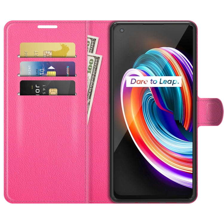 For OPPO Realme Q3 Pro Carnival Litchi Texture Horizontal Flip Protective Case with Holder & Card Slots & Wallet