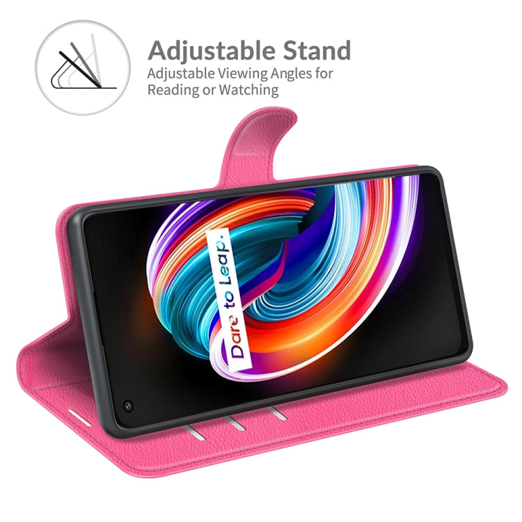 For OPPO Realme Q3 Pro Carnival Litchi Texture Horizontal Flip Protective Case with Holder & Card Slots & Wallet