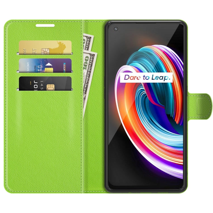 For OPPO Realme Q3 Pro Carnival Litchi Texture Horizontal Flip Protective Case with Holder & Card Slots & Wallet