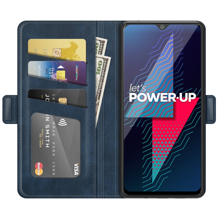 For wiko Power U30 Dual-side Magnetic Buckle Horizontal Flip Leather Case with Holder & Card Slots & Wallet