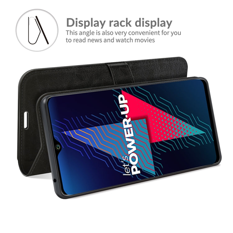 For wiko Power U30 R64 Texture Single Horizontal Flip Protective Case with Holder & Card Slots & Wallet & Photo Frame