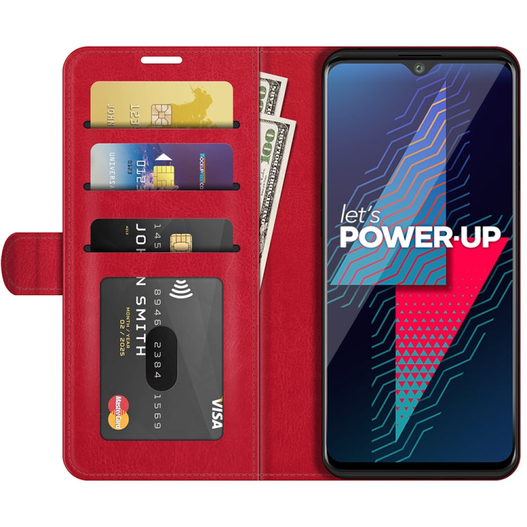 For wiko Power U30 R64 Texture Single Horizontal Flip Protective Case with Holder & Card Slots & Wallet & Photo Frame