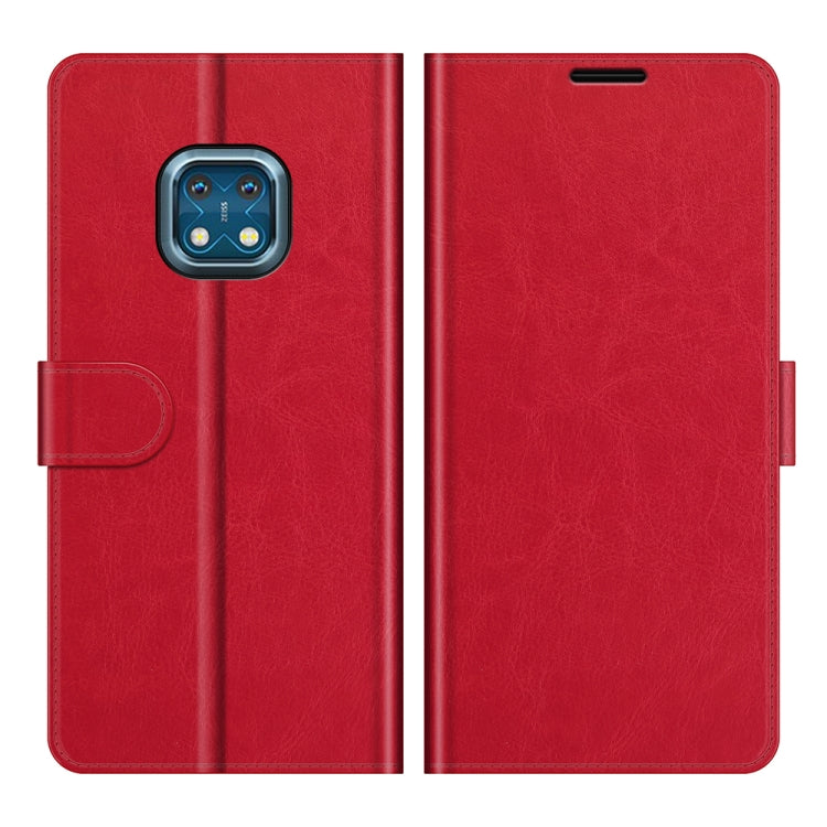 For Nokia XR20 R64 Texture Single Horizontal Flip Protective Case with Holder & Card Slots & Wallet& Photo Frame