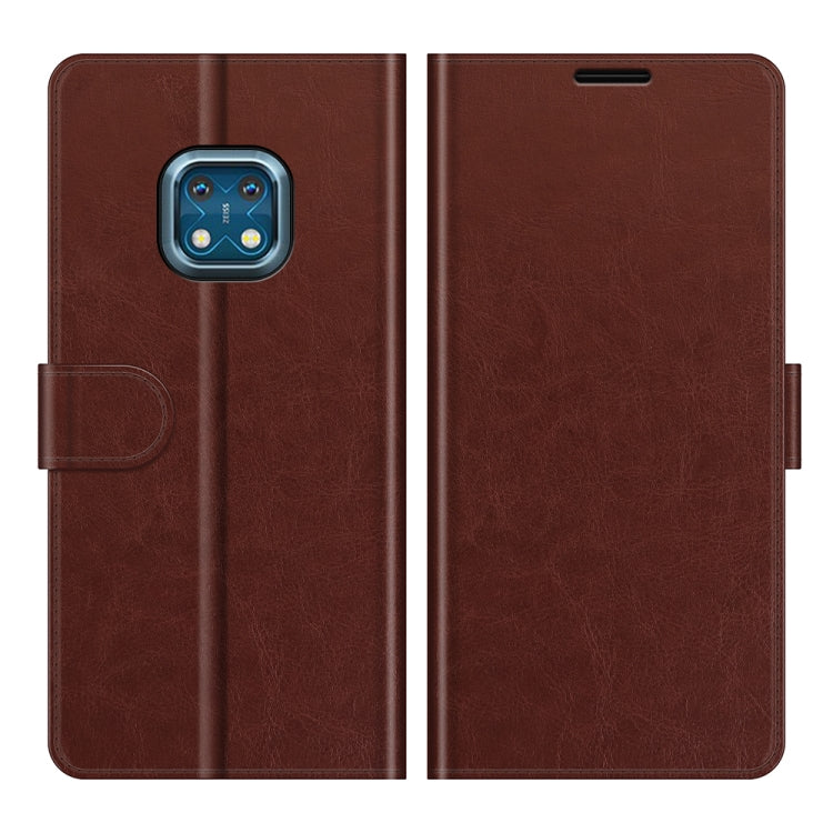 For Nokia XR20 R64 Texture Single Horizontal Flip Protective Case with Holder & Card Slots & Wallet& Photo Frame