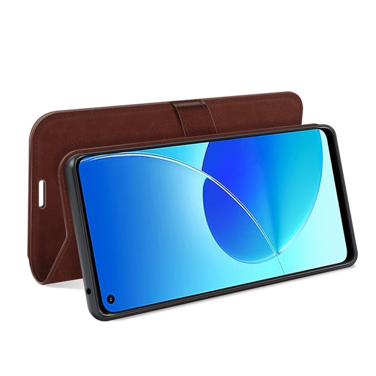 For OPPO Reno6 Z R64 Texture Single Horizontal Flip Protective Case with Holder & Card Slots & Wallet& Photo Frame