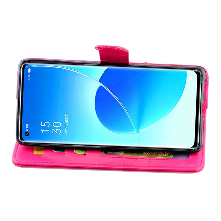 For OPPO Reno6 Pro+(5G) Crazy Horse Texture Leather Horizontal Flip Protective Case with Holder & Card Slots & Wallet & Photo Frame