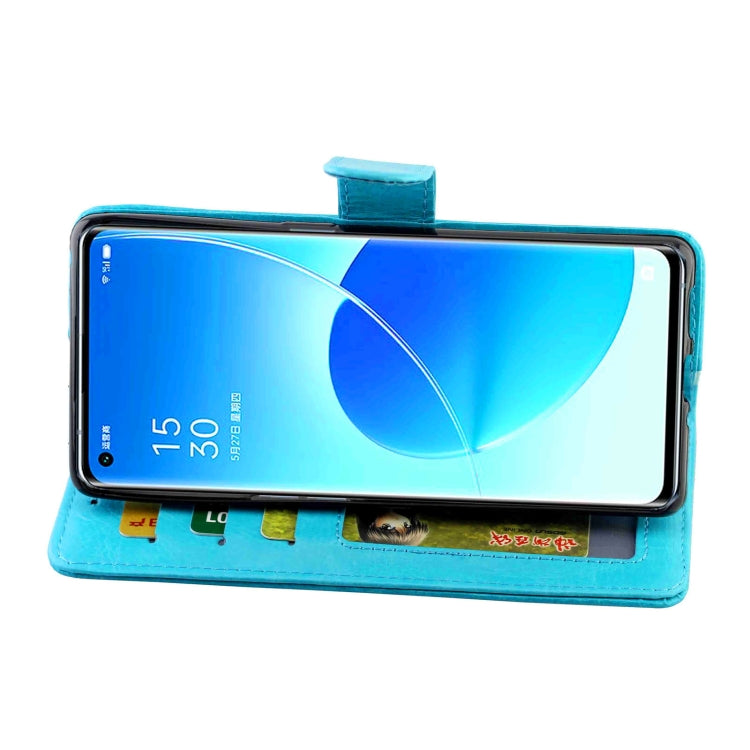 For OPPO Reno6 Pro+(5G) Crazy Horse Texture Leather Horizontal Flip Protective Case with Holder & Card Slots & Wallet & Photo Frame