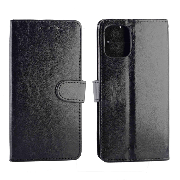 For OPPO Find X3/Find X3 Pro Crazy Horse Texture Leather Horizontal Flip Protective Case with Holder & Card Slots & Wallet & Photo Frame