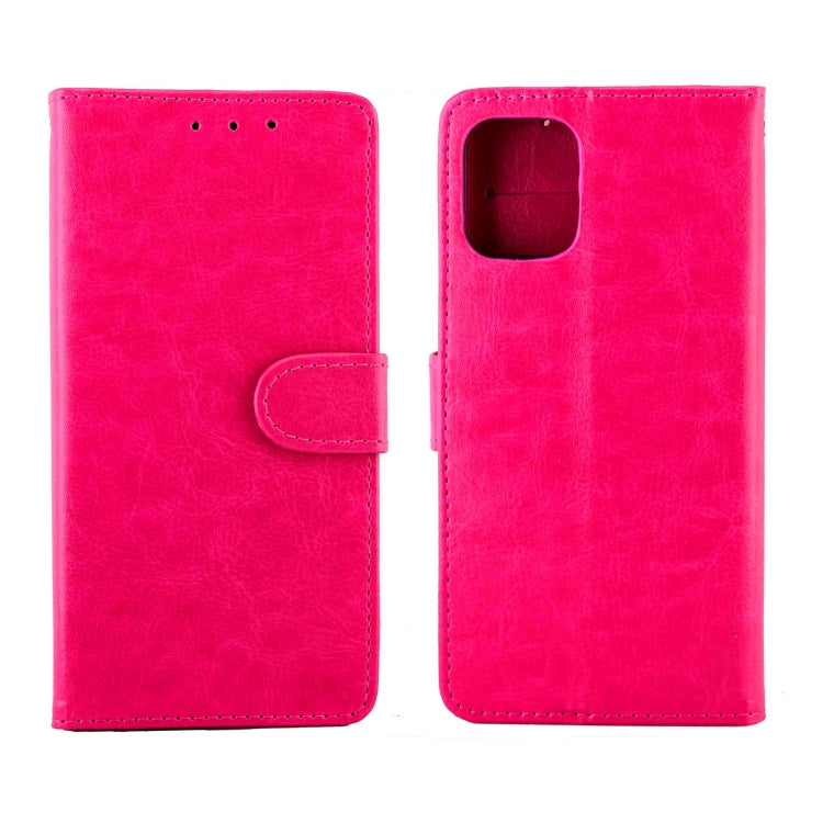 For OPPO Find X3/Find X3 Pro Crazy Horse Texture Leather Horizontal Flip Protective Case with Holder & Card Slots & Wallet & Photo Frame