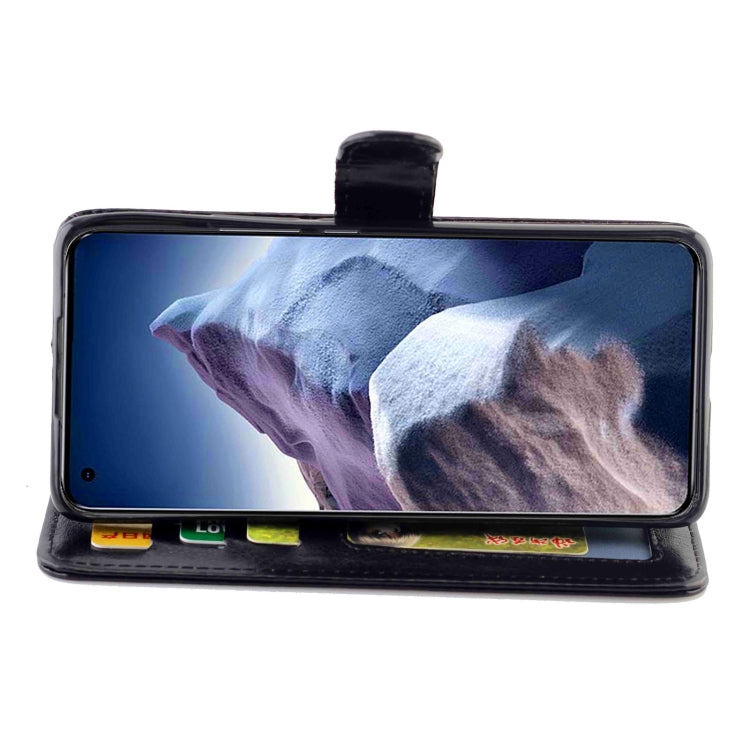For Xiaomi Mi 11 Ultra Crazy Horse Texture Leather Horizontal Flip Protective Case with Holder & Card Slots & Wallet & Photo Frame
