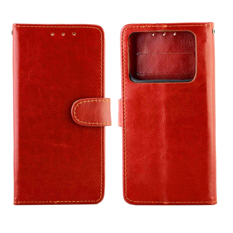 For Xiaomi Mi 11 Ultra Crazy Horse Texture Leather Horizontal Flip Protective Case with Holder & Card Slots & Wallet & Photo Frame