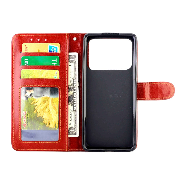 For Xiaomi Mi 11 Ultra Crazy Horse Texture Leather Horizontal Flip Protective Case with Holder & Card Slots & Wallet & Photo Frame
