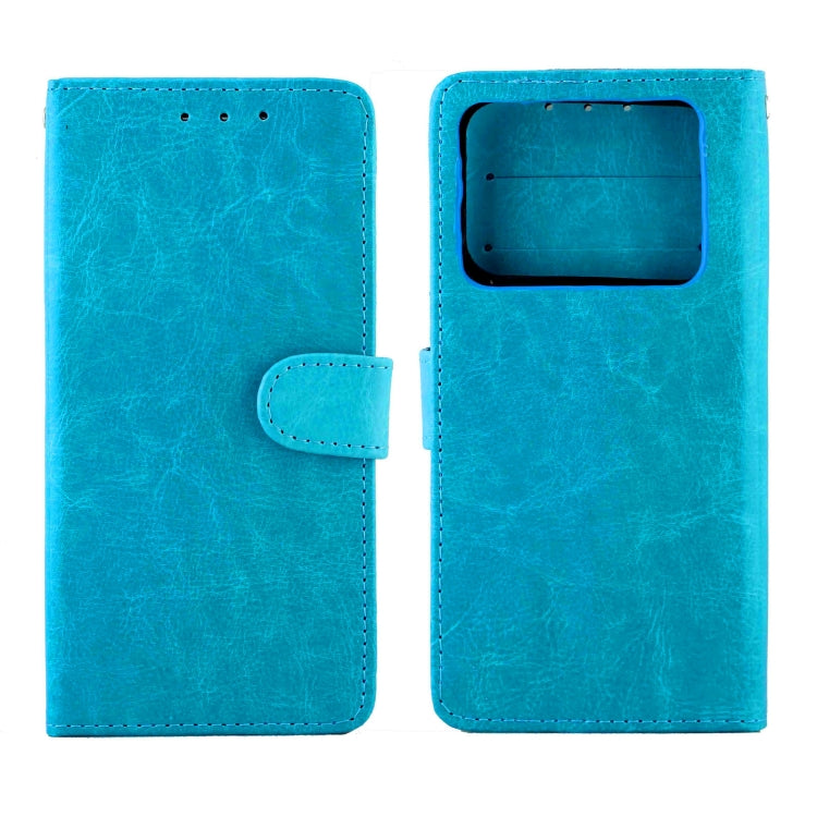 For Xiaomi Mi 11 Ultra Crazy Horse Texture Leather Horizontal Flip Protective Case with Holder & Card Slots & Wallet & Photo Frame