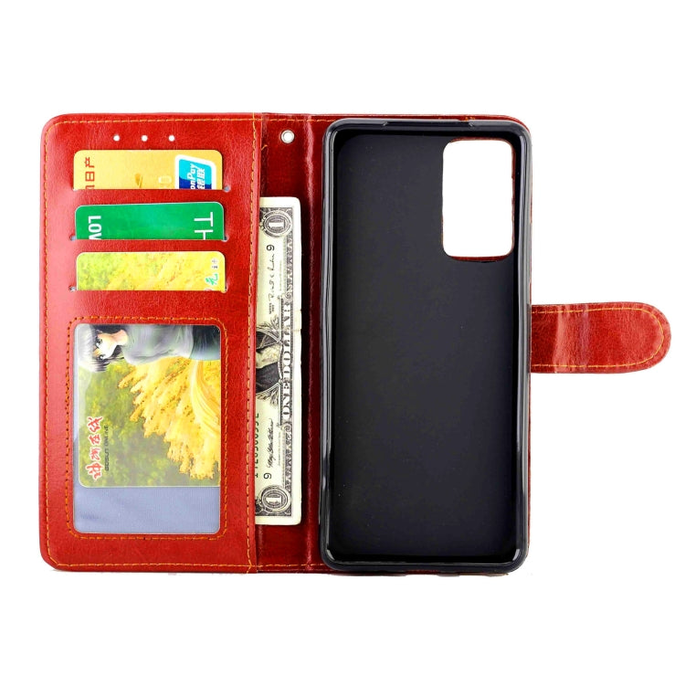 For Samsung Galaxy Quantum 2 Crazy Horse Texture Leather Horizontal Flip Protective Case with Holder & Card Slots & Wallet & Photo Frame