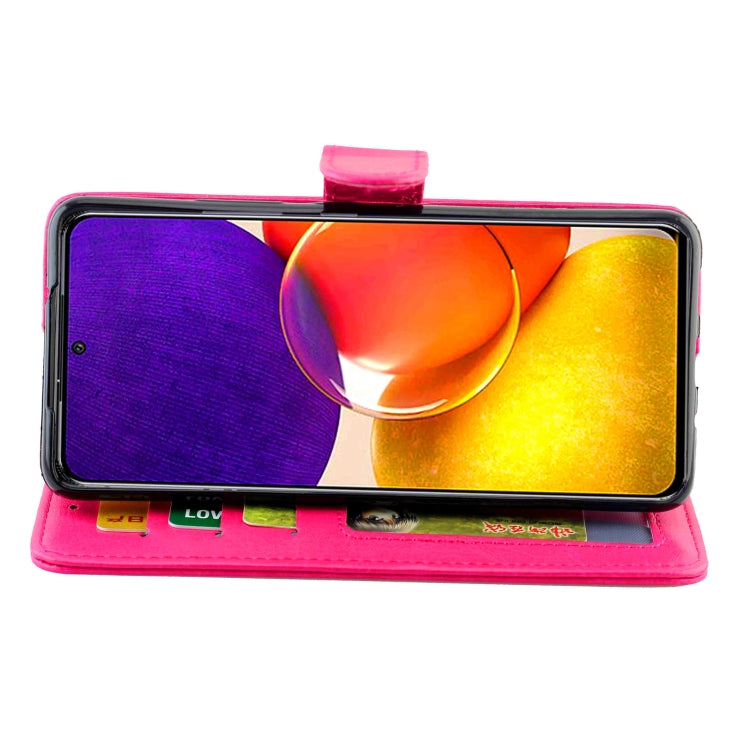 For Samsung Galaxy Quantum 2 Crazy Horse Texture Leather Horizontal Flip Protective Case with Holder & Card Slots & Wallet & Photo Frame