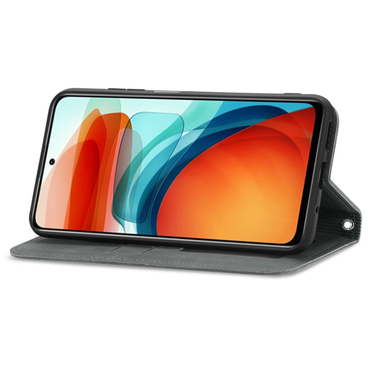 For Xiaomi Redmi Note 10 JE Retro Skin Feel Business Magnetic Horizontal Flip Leather Case with Holder & Card Slots & Wallet & Photo Frame