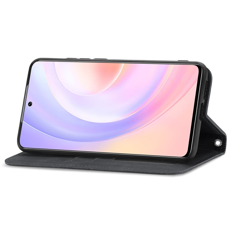 For Honor 50 SE Retro Skin Feel Business Magnetic Horizontal Flip Leather Case with Holder & Card Slots & Wallet & Photo Frame