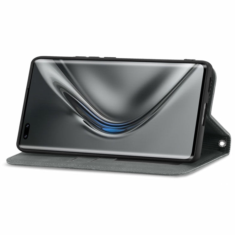 For Honor V40 5G Retro Skin Feel Business Magnetic Horizontal Flip Leather Case with Holder & Card Slots & Wallet & Photo Frame