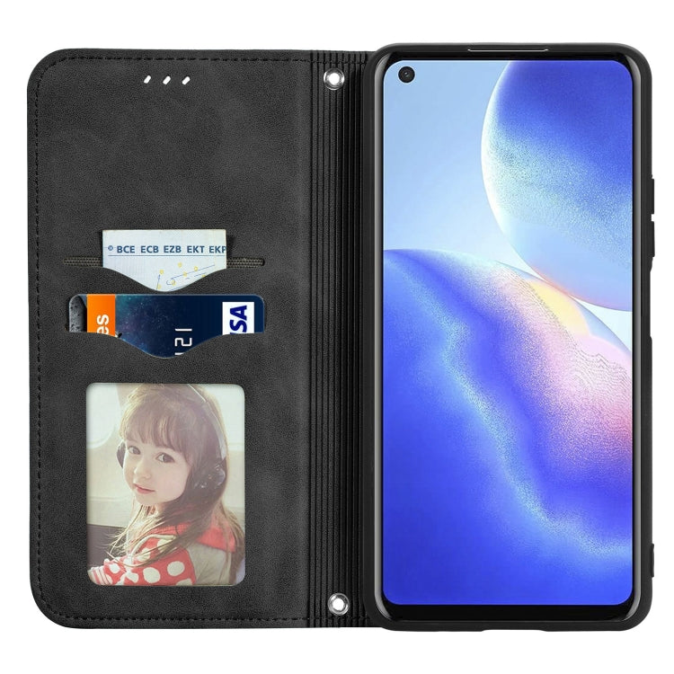 For Blackview A90 Retro Skin Feel Business Magnetic Horizontal Flip Leather Case with Holder & Card Slots & Wallet & Photo Frame
