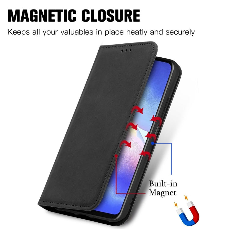 For Blackview A90 Retro Skin Feel Business Magnetic Horizontal Flip Leather Case with Holder & Card Slots & Wallet & Photo Frame