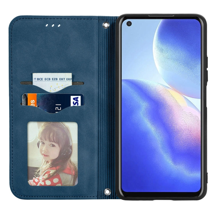 For Blackview A90 Retro Skin Feel Business Magnetic Horizontal Flip Leather Case with Holder & Card Slots & Wallet & Photo Frame