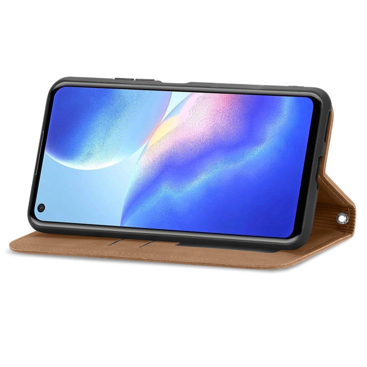 For Blackview A90 Retro Skin Feel Business Magnetic Horizontal Flip Leather Case with Holder & Card Slots & Wallet & Photo Frame