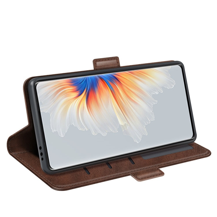 For Xiaomi Mix 4 Dual-side Magnetic Buckle Horizontal Flip Leather Case with Holder & Card Slots & Wallet