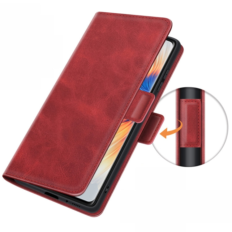 For Xiaomi Mix 4 Dual-side Magnetic Buckle Horizontal Flip Leather Case with Holder & Card Slots & Wallet