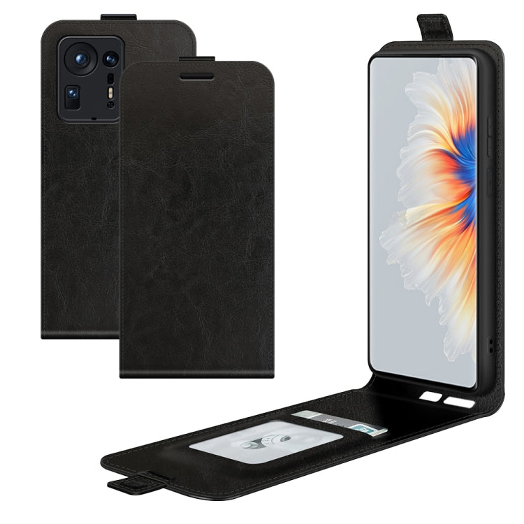 For Xiaomi Mix 4 R64 Texture Single Vertical Flip Leather Protective Case with Card Slots & Photo Frame