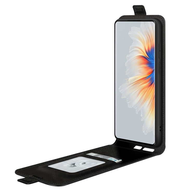 For Xiaomi Mix 4 R64 Texture Single Vertical Flip Leather Protective Case with Card Slots & Photo Frame