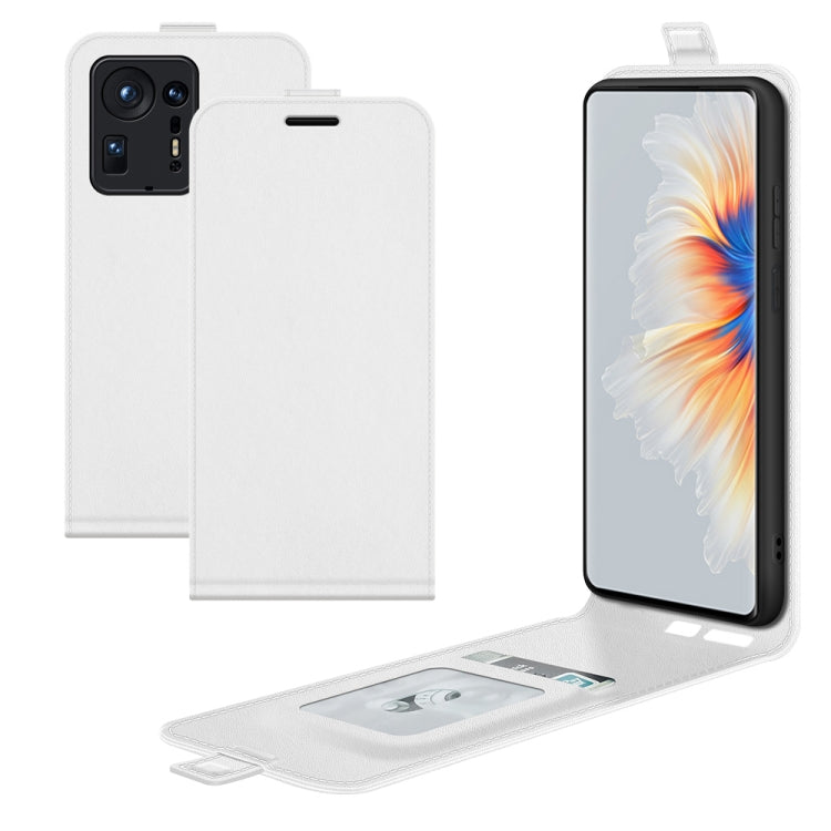 For Xiaomi Mix 4 R64 Texture Single Vertical Flip Leather Protective Case with Card Slots & Photo Frame