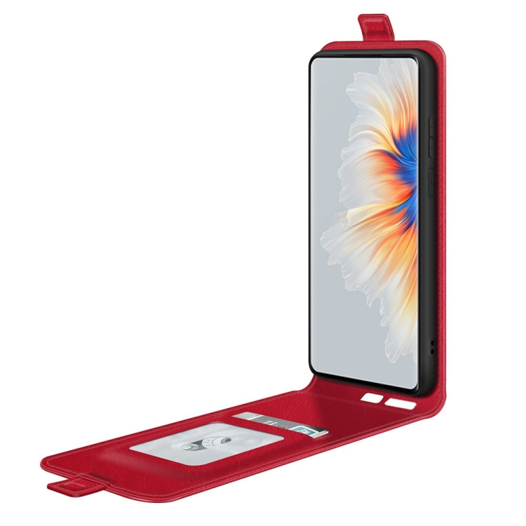 For Xiaomi Mix 4 R64 Texture Single Vertical Flip Leather Protective Case with Card Slots & Photo Frame
