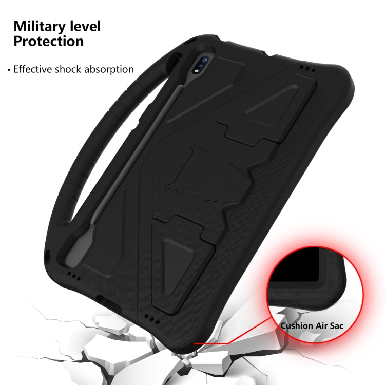 For Samsung Galaxy S7 FE T730 / T736 EVA Flat Anti Falling Protective Case Shell with Holder