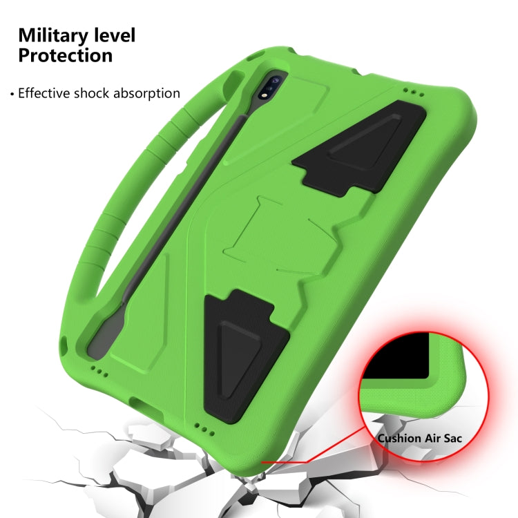 For Samsung Galaxy S7 FE T730 / T736 EVA Flat Anti Falling Protective Case Shell with Holder