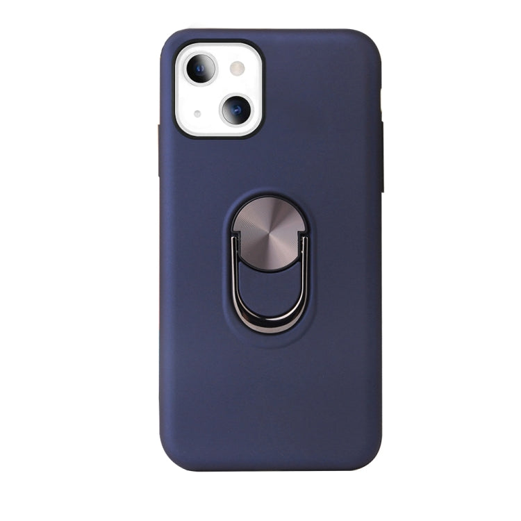 For iPhone 13 mini  360 Rotary Multifunctional Stent PC+TPU Case with Magnetic Invisible Holder
